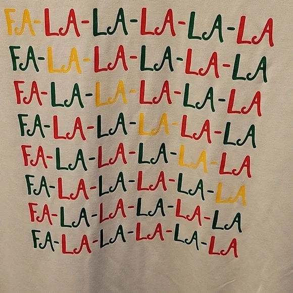 Freshman FA LA LA White Short Sleeve V Neck Tee Size XL - Picture 2 of 3